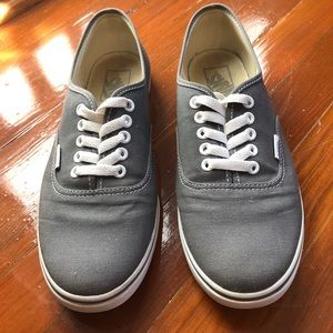 Vans Gray Authentic Lo Pro’s